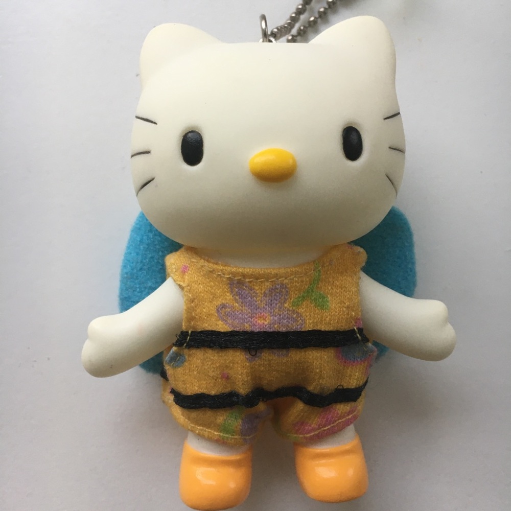 Hello Kitty Toy Figure With Butterfly Costume